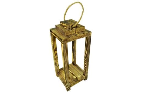 lampion drewniany