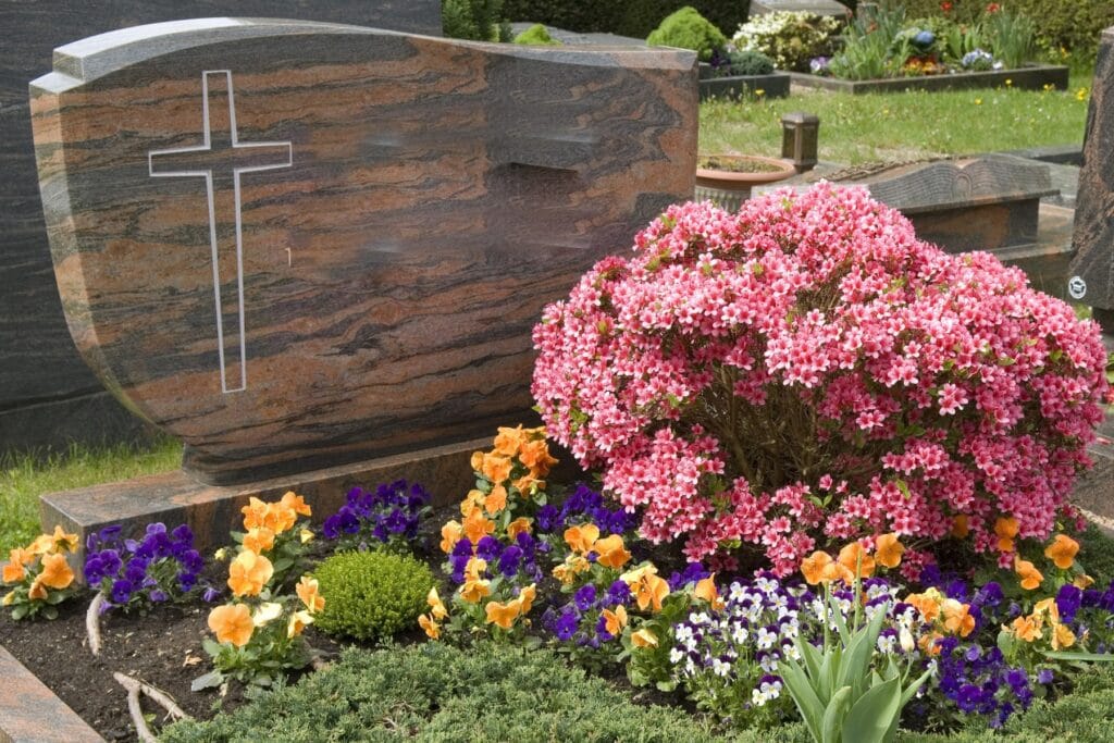 kwiaty na cmentarz