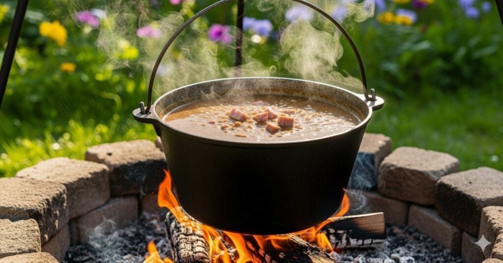 grochówka z kociołka