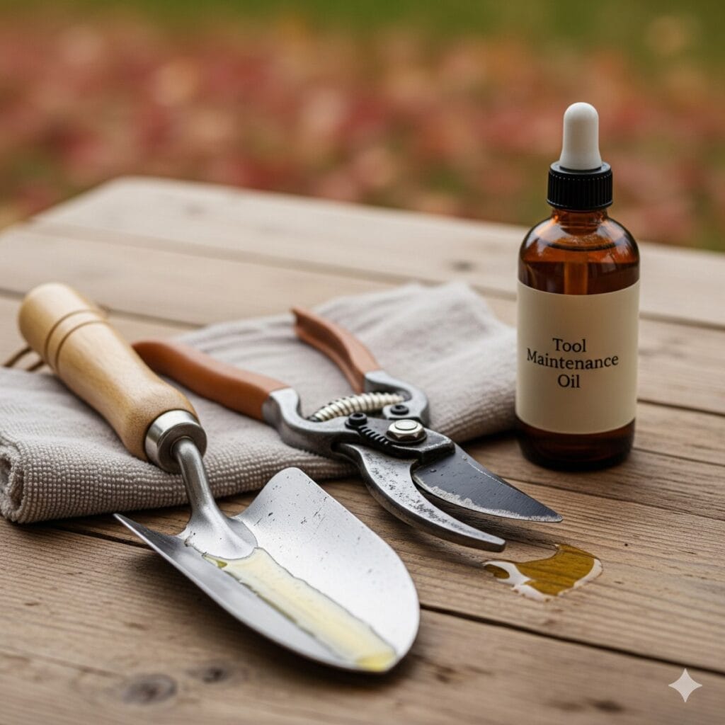 naoliwione narzędzia