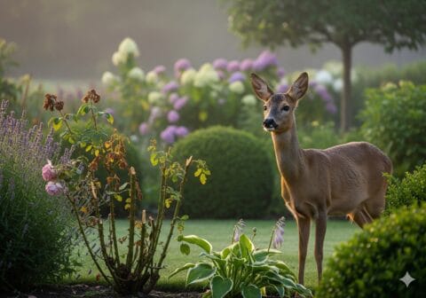Jak odstraszyć sarny z ogrodu