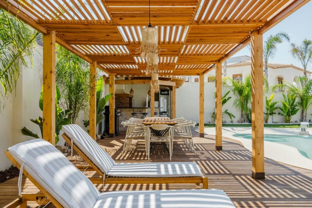 pergola ogrodowa na taras
