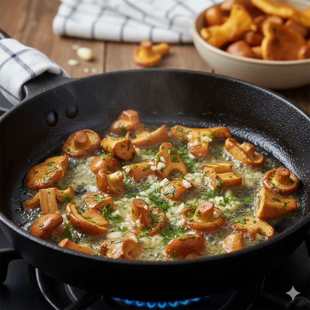 rydze smażone na maśle