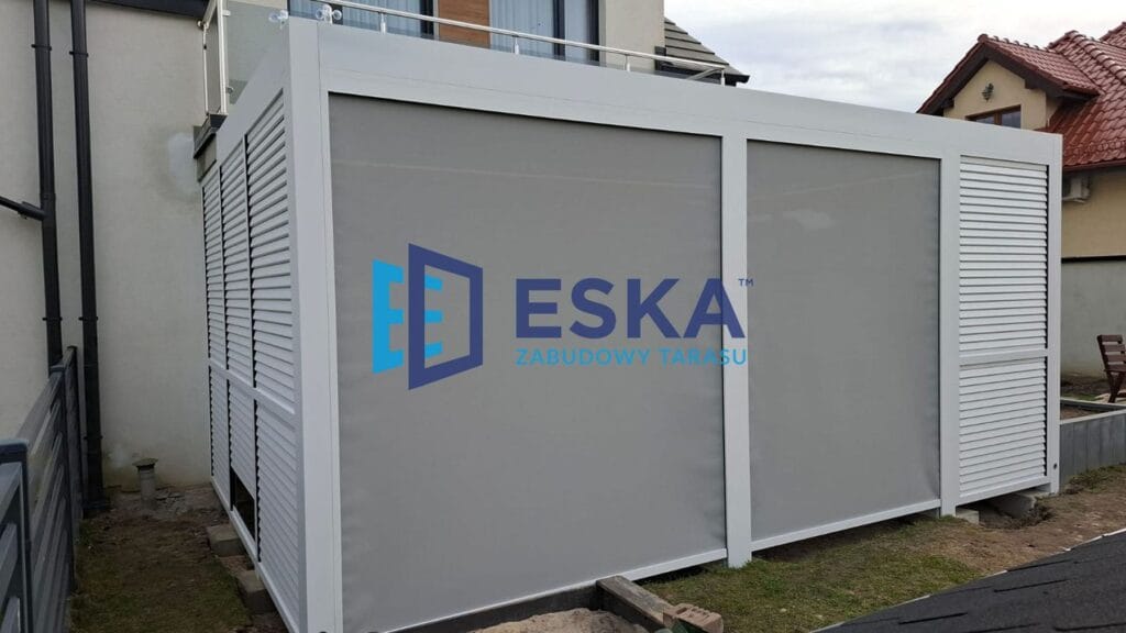 aluminiowa pergola ogrodowa od ESKA Zabudowy Tarasu