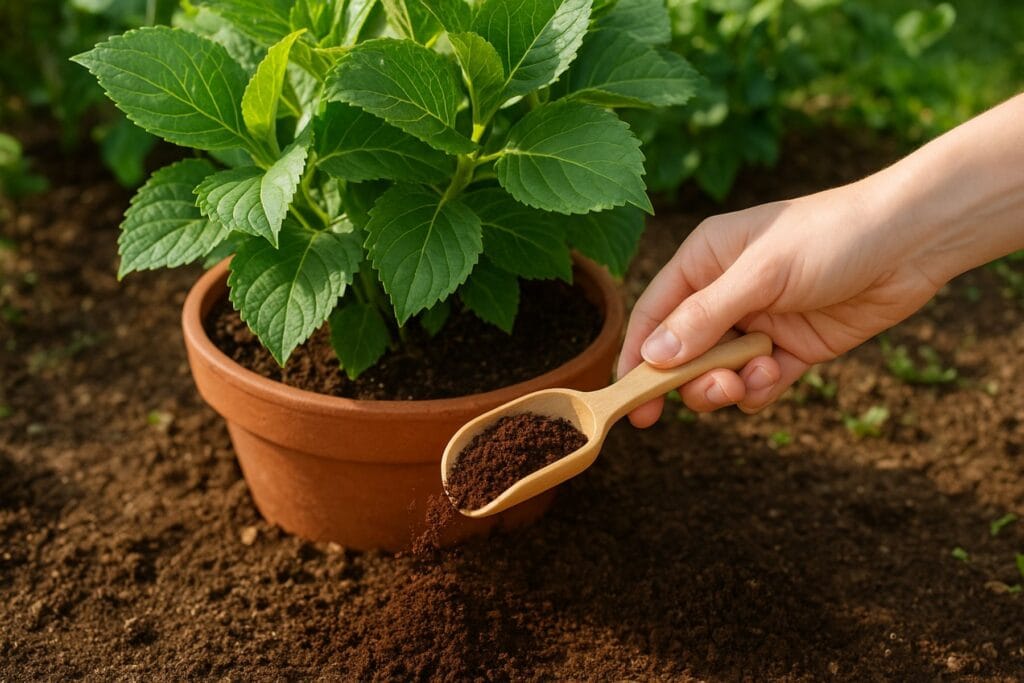 fusy z kawy do jakich roślin
