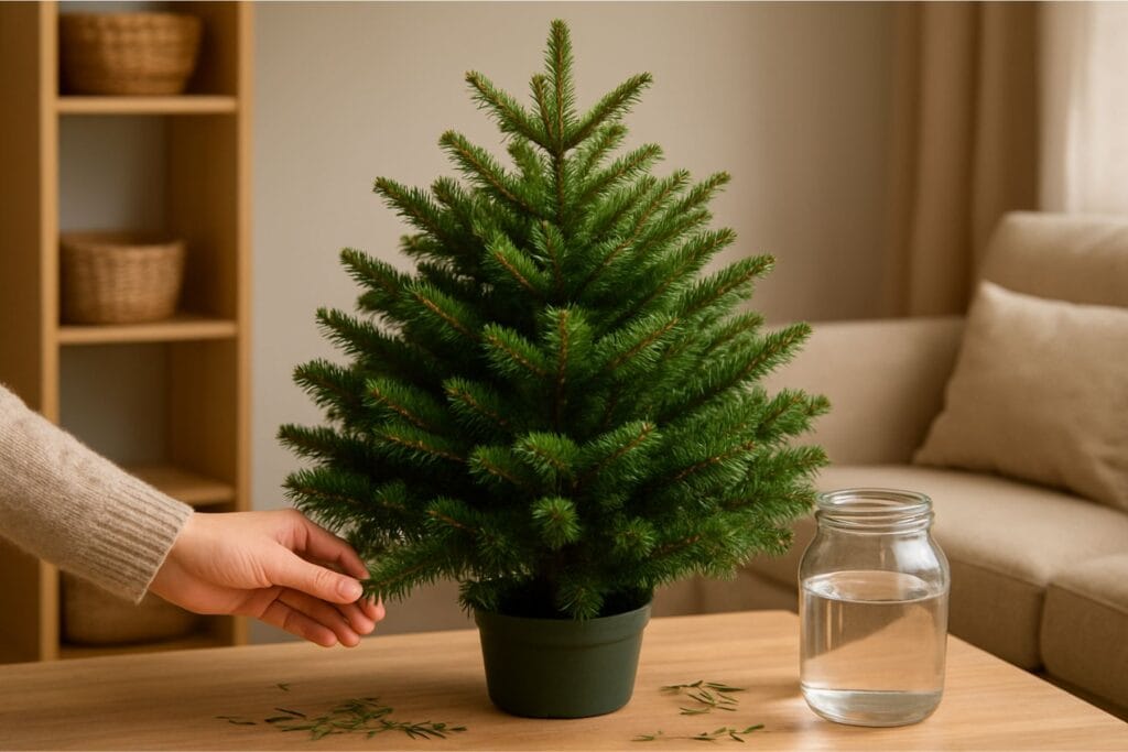 która choinka nie gubi igieł