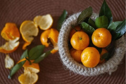 Nawóz ze skórek pomarańczy