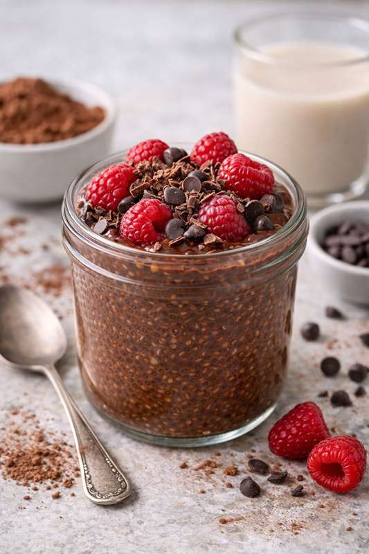 Pudding czekoladowy z nasion chia